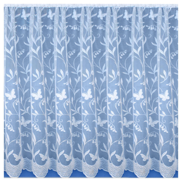 Wingora White Net Curtains – Made to Measure | Various Styles & Size | 36 Drop