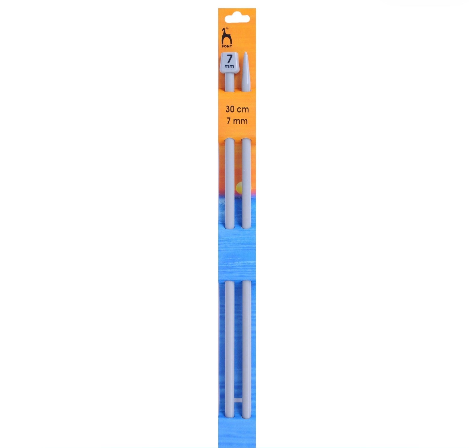 Pony Classic Knitting Needles 30cm Aluminium Single Point Needles – Choose Size 2mm–25mm | Wingora