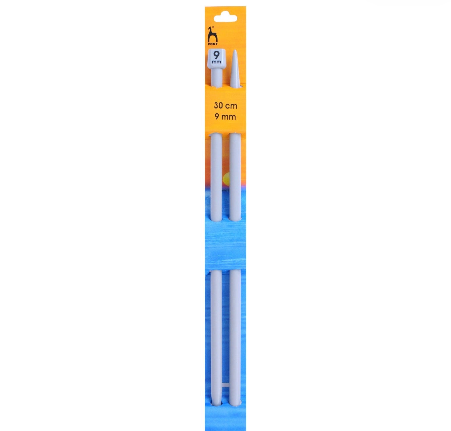 Pony Classic Knitting Needles 30cm Aluminium Single Point Needles – Choose Size 2mm–25mm | Wingora