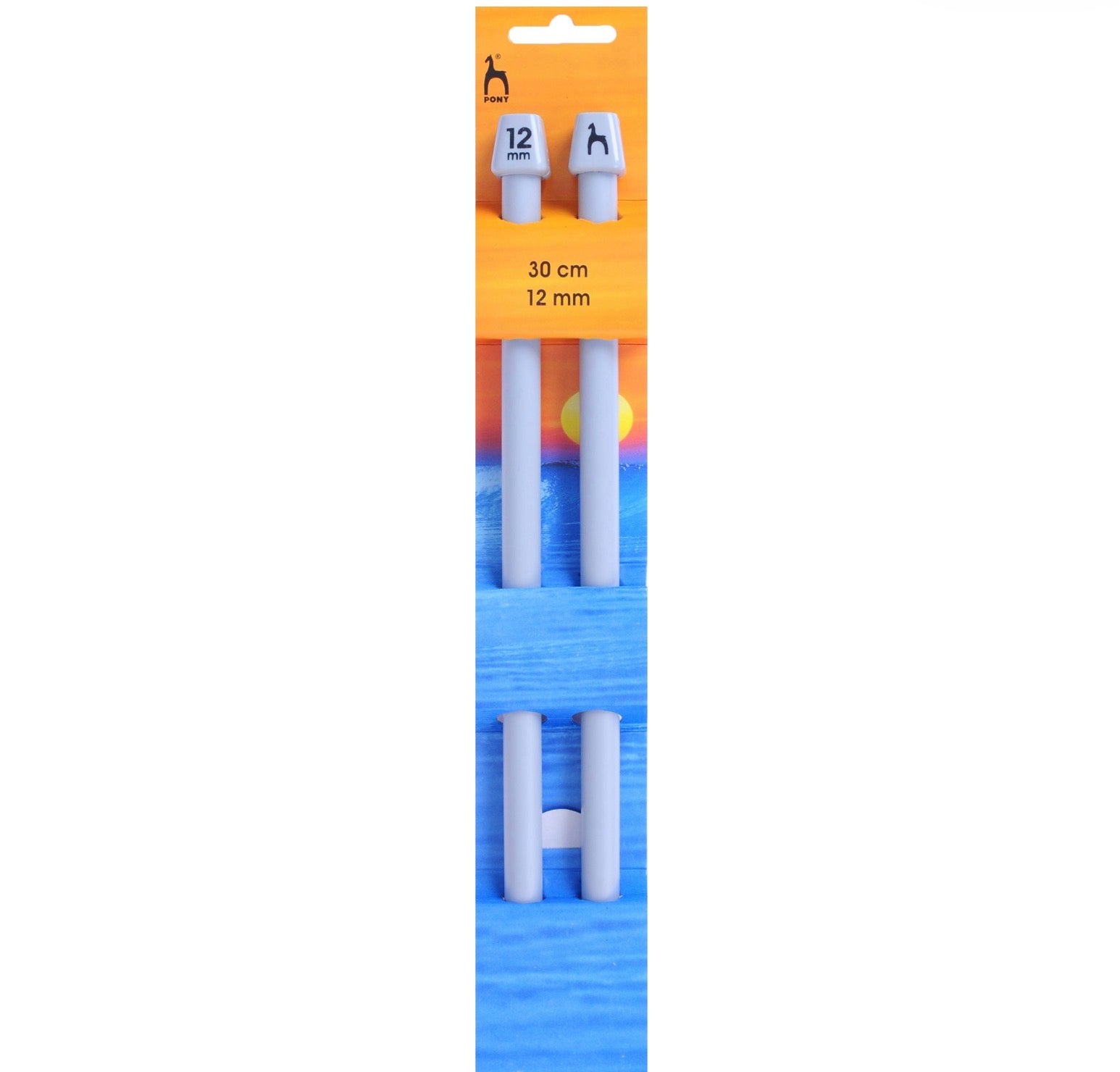 Pony Classic Knitting Needles 30cm Aluminium Single Point Needles – Choose Size 2mm–25mm | Wingora