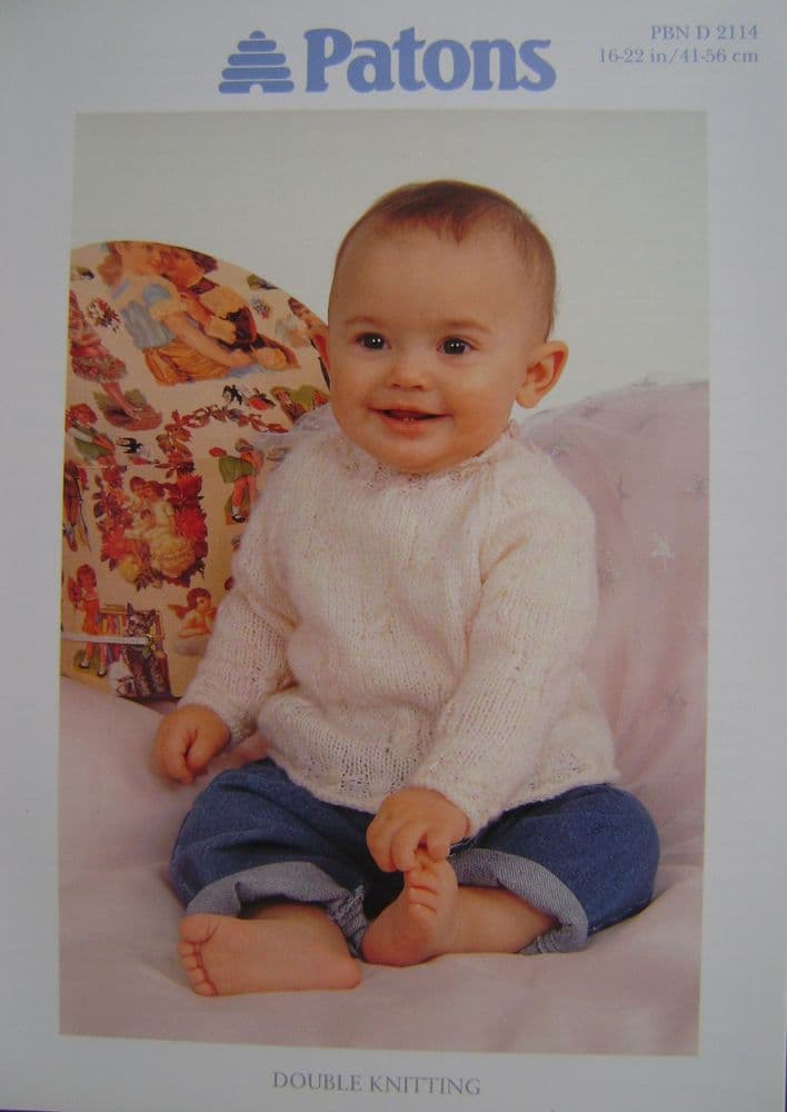 Patons Knitting Pattern 2114 | Wingora | baby knitting
