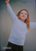 Patons Knitting Pattern 2375 | Wingora | Knitting sweater pattern girl
