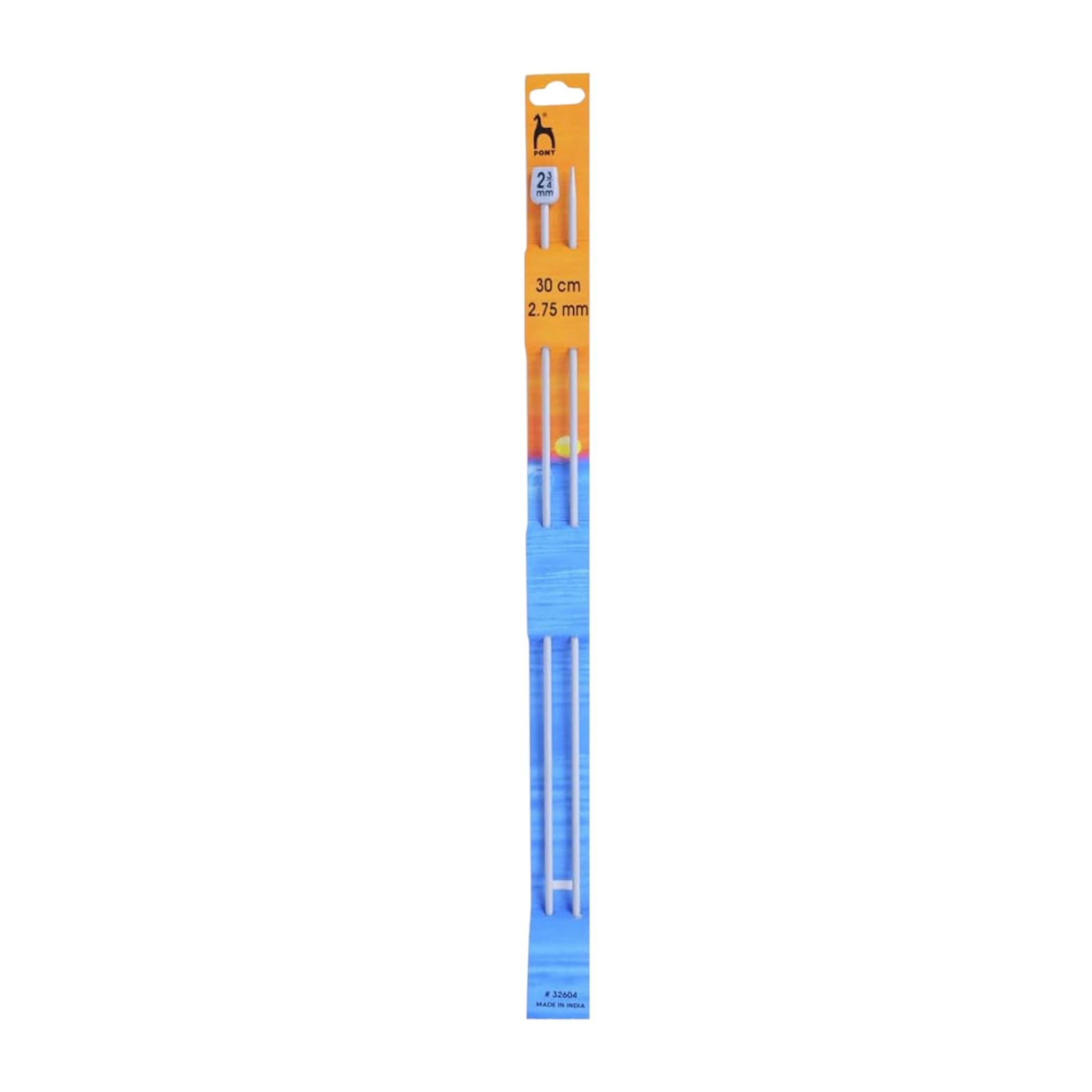 Pony Classic Knitting Needles 30cm Aluminium Single Point Needles – Choose Size 2mm–25mm | Wingora