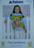 Patons 5045 Forever Friends Garden Jumper Knitting Pattern Original Leaflet | Double Knitting |Wingora