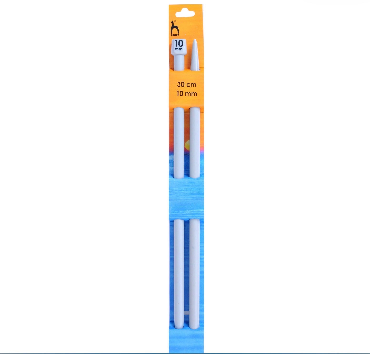 Pony Classic Knitting Needles 30cm Aluminium Single Point Needles – Choose Size 2mm–25mm | Wingora