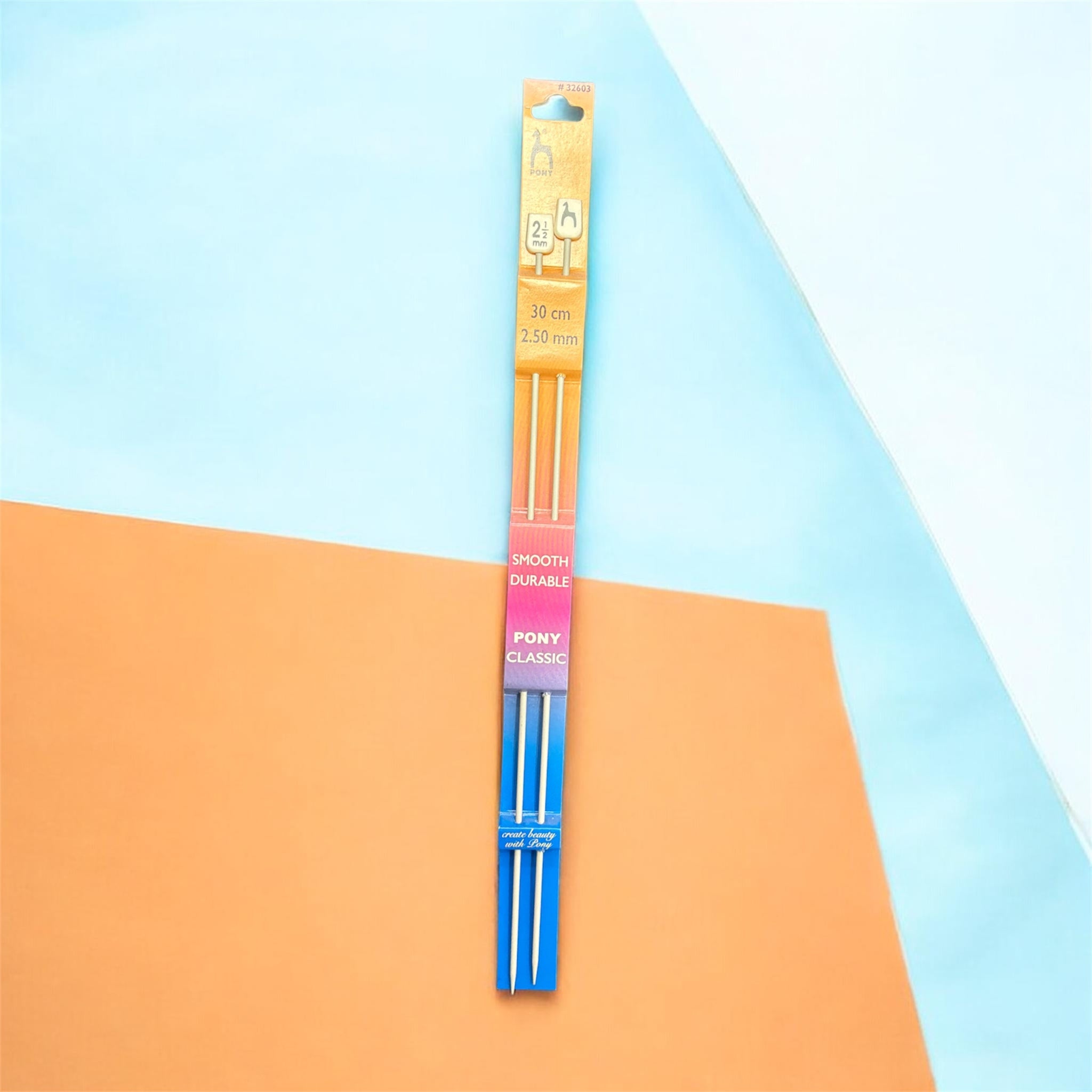 Pony Classic Knitting Needles 30cm Aluminium Single Point Needles – Choose Size 2mm–25mm | Wingora