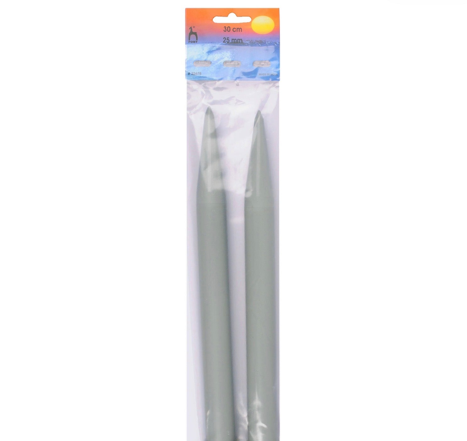 Pony Classic Knitting Needles 30cm Aluminium Single Point Needles – Choose Size 2mm–25mm | Wingora
