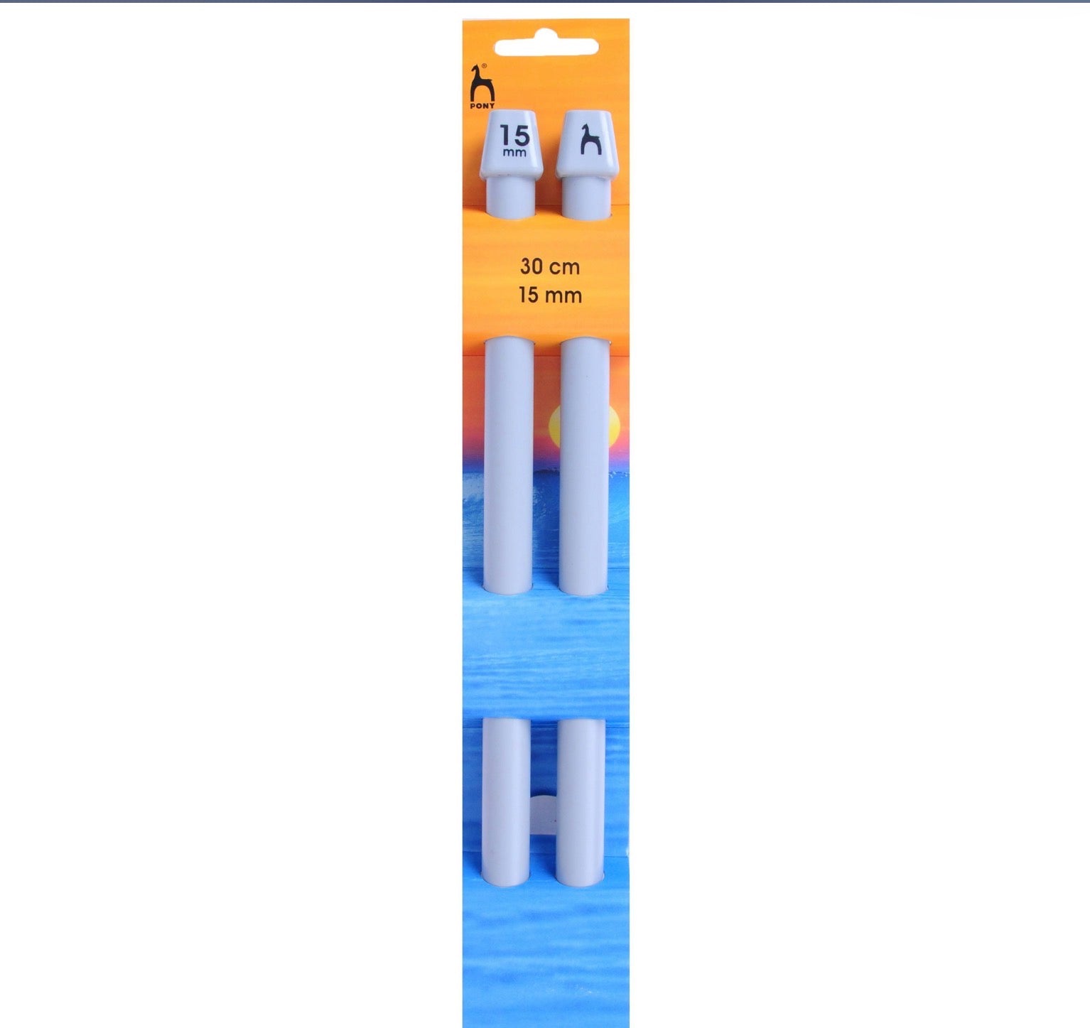 Pony Classic Knitting Needles 30cm Aluminium Single Point Needles – Choose Size 2mm–25mm | Wingora
