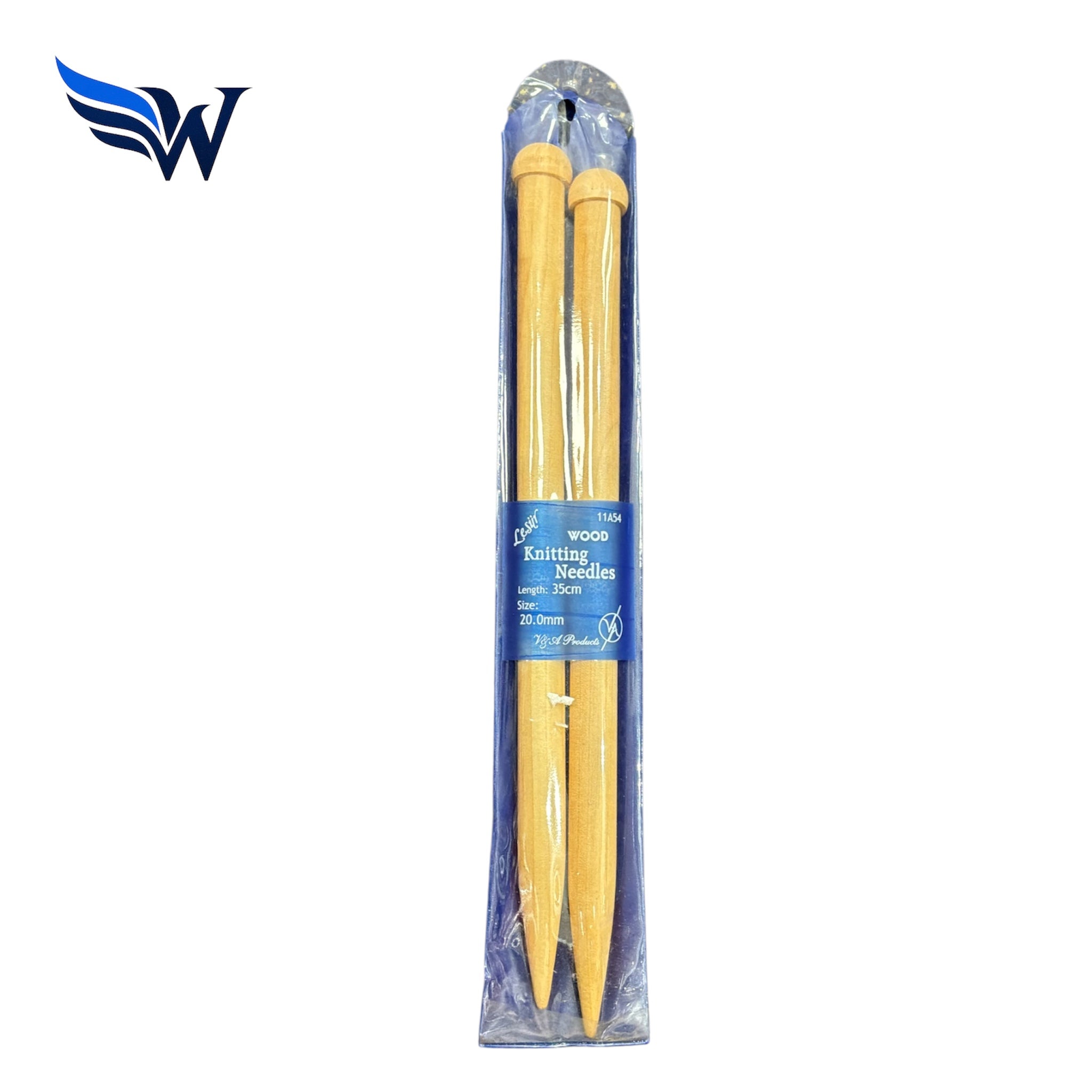 Pony Classic Knitting Needles 35cm Aluminium Single Point Needles – Choose Size 2mm, 2.25mm, 12mm & 20mm | Wingora