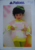 Patons 5169 Vintage Knitting Pattern Leaflet Original DK Children’s Design | Wingora