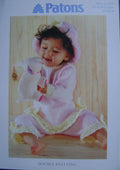 Patons 5335 Baby Tunic, Trousers & Hat Knitting Pattern – Original Leaflet | Wingora