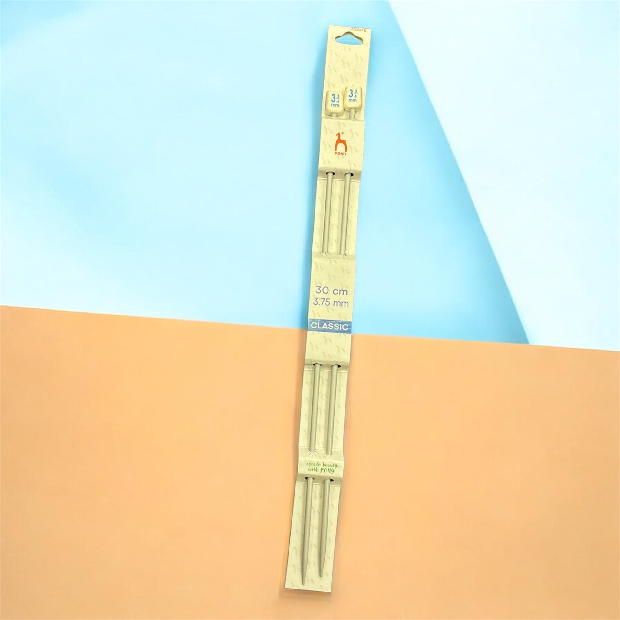 Pony Classic Knitting Needles 30cm Aluminium Single Point Needles – Choose Size 2mm–25mm | Wingora