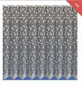 3179 White Voile Net Curtain Fabric – 36” (91cm) Rod Pocket – Sold by the yard | Wingora