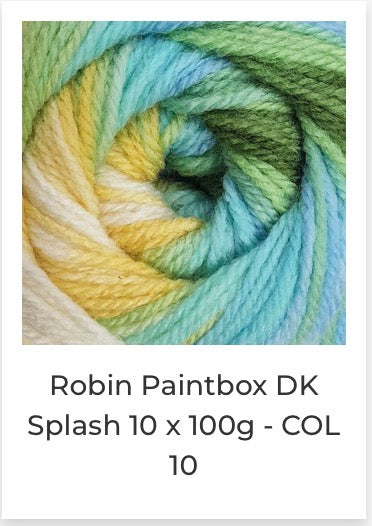 Robin Paintbox Double Knitting Yarn 100g